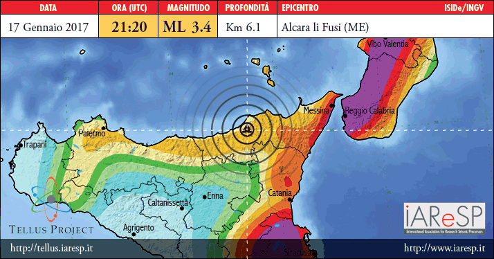 Terremoto nel Nord della Sicilia, paura sui Nebrodi: avvertita forte scossa!