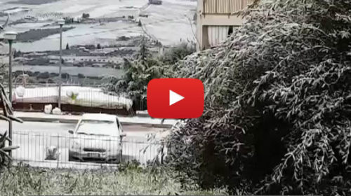 Ancora neve e disagi sulle strade in Sicilia: le immagini da San Giuseppe Jato |IL VIDEO