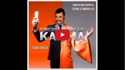 “Finchè perdi la Karma” – Parodia di Sergio Friscia sulla canzone vincitrice di Sanremo |VIDEO