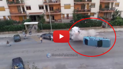Palermo, sul set del Film Taodue la simulazione della strage di Via D’Amelio |IL VIDEO