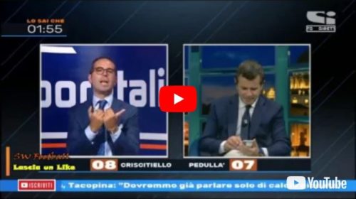 Tifoso del Palermo attacca Criscitiello sul caso Parma. Ecco il botta e risposta in diretta 🎥 VIDEO