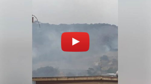 Palermo, situazione critica a Borgonuovo: quartiere assediato da fumo e cenere | IL VIDEO 🎥