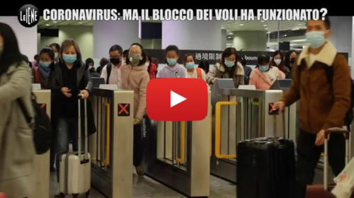 Coronavirus, Siciliana a “Le Iene”: “Ho aggirato così il blocco dei voli dalla Cina su consiglio della Farnesina” | VIDEO 📹