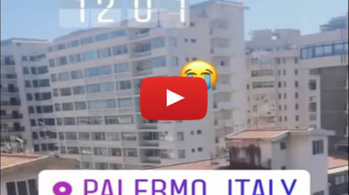 Alle 12 anche Palermo applaude medici e infermieri dalle finestre, ecco le immagini dalla città | VIDEO 📹