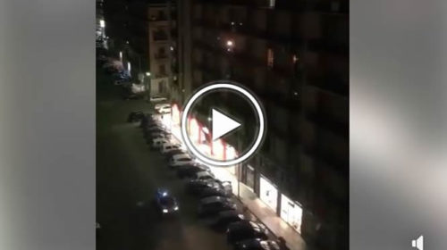 Ore 22:30 “l’Ave Maria” che mette i brividi su Palermo deserta | VIDEO 📹