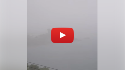 Piogge intense stanno colpendo Cefalù (Pa), ecco le immagini 📹 VIDEO