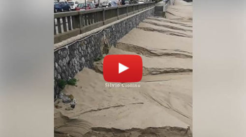 VIDEO: Ecco la situazione in spiaggia a Cefalù (PA) dopo le intense piogge 📹
