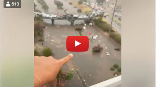 Palermo sott’acqua, disastro in Viale Regione Siciliana: decine di auto affondate | VIDEO 📹