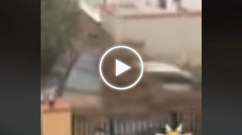 Palermo, terrore a Baida: auto trascinate dalla furia dell’acqua | IL VIDEO 📹