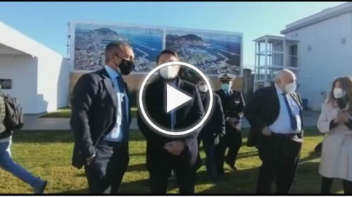 Il porto di Palermo cambia volto, la visita del sottosegretario Cancelleri – VIDEO