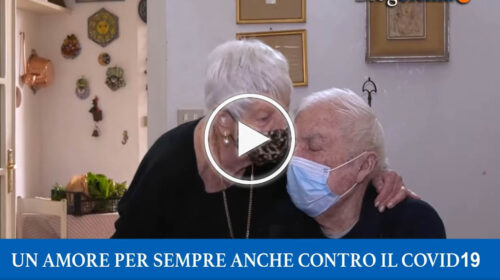 Palermo, la favola di Melchiorre e Angela Maria, insieme da tutta la vita si vaccinano contro il Covid19 – VIDEO