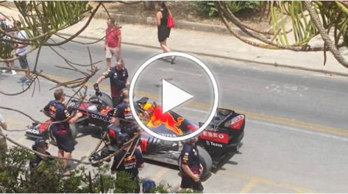 Formula 1, Red Bull Racing a Mondello: le immagini – FOTO e VIDEO