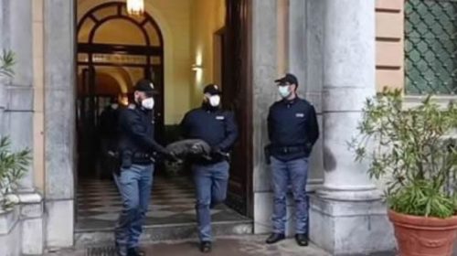 Il Branco di Velasco Vitali dalla Questura al Palazzo Reale, Miccichè, “Qualcosa di emozionante” – VIDEO