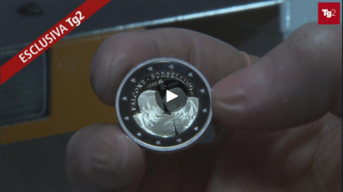 La moneta di due euro con i volti di Falcone e Borsellino – VIDEO
