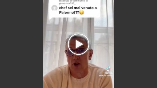 Bruno Barbieri elogia Palermo su Tik Tok poi svela: “Ci tornerò molto presto” | IL VIDEO