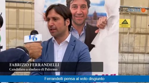 Corsa a sindaco, “Voto disgiunto per salvare Palermo”, la strategia di Fabrizio Ferrandelli – VIDEO