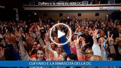 Corsa a sindaco, Cuffaro e la rinascita della Democrazia Cristiana: “Possiamo vincere al primo turno” – VIDEO