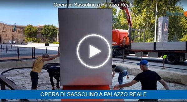 Palermo, l’opera d’arte contemporanea di Sassolino a Palazzo Reale – VIDEO