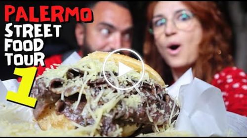 Il viaggio gastronomico degli influencer Alessia e Fabrizio: le loro reazioni allo street food palermitano – VIDEO