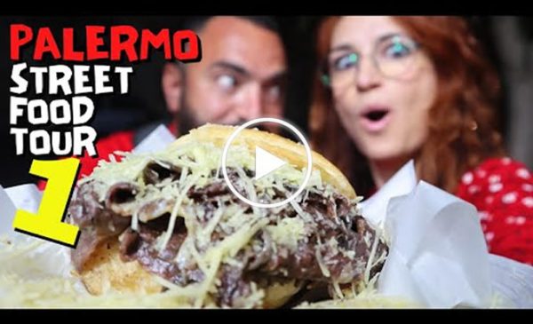 Il viaggio gastronomico degli influencer Alessia e Fabrizio: le loro reazioni allo street food palermitano – VIDEO