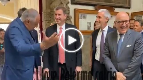 Palermo, la delegazione del City Group viene accolta dal sindaco Lagalla | IL VIDEO 📹
