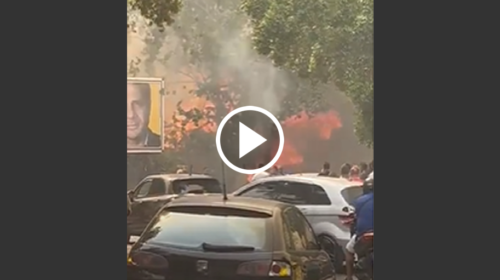 Palermo, paura a Borgo Nuovo, fiamme alte minacciano le case: persone intossicate dal fumo – VIDEO