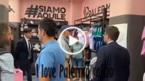 Il Palermo vestirà come il City: delegazione Puma in visita al Renzo Barbera – VIDEO