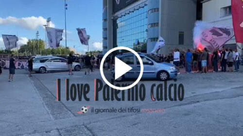 Palermo, l’ultimo saluto a Totò Rambo davanti il piazzale dello Stadio Barbera | VIDEO