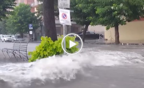 Violenti temporali nelle zone interne della Sicilia: le immagini – VIDEO