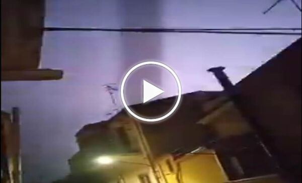 Maltempo nel palermitano, incredibile il numero di fulmini visti da Bisaquino – VIDEO
