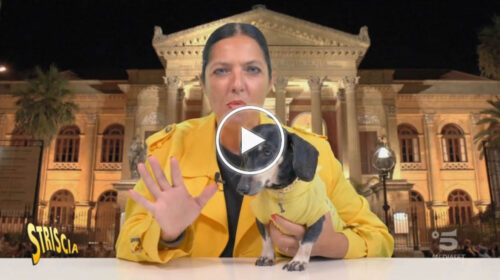 Striscia la Notizia, il mistero dei botti allo scoccare della mezzanotte davanti al Teatro Massimo di Palermo – VIDEO