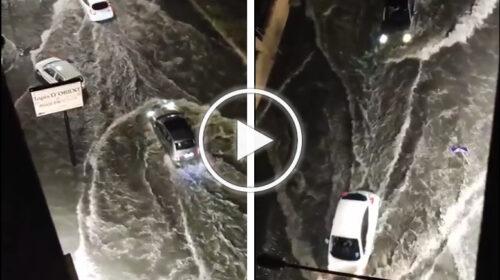 Maltempo, nubifragio su Trapani: la città finisce ancora una volta sott’acqua – VIDEO