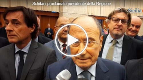 Renato Schifani proclamato presidente della Regione: “Almeno venti giorni per gli assessori” – VIDEO