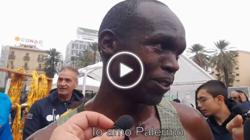 XXVIII Maratona di Palermo, il vincitore: “Amo questa città” – VIDEO