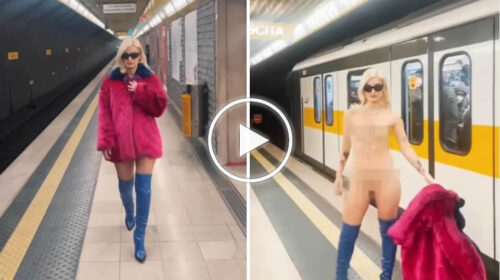 La Palermitana Beatrice Quinta da XFactor con furore: si spoglia e rimane senza veli in metropolitana a Milano – IL VIDEO