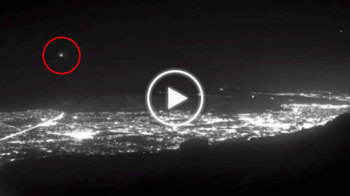 Bolide luminoso avvistato sui cieli di Palermo: ecco il passaggio ripreso dalle telecamere – IL VIDEO