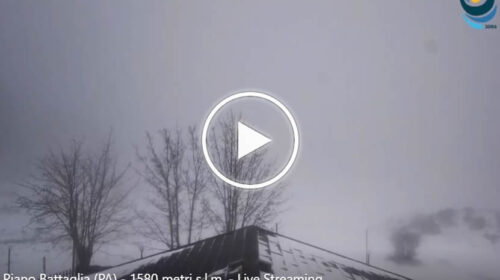 Sicilia, torna la neve sulle Madonie: primi accumuli dell’anno a Piano Battaglia (PA) – LIVE VIDEO