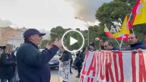 Nuova protesta per il reddito di cittadinanza a Palermo, traffico in tilt e blocchi stradali – VIDEO