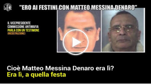 “Ai festini uomini che rappresentano la legge insieme con Matteo Messina Denaro”: il racconto e la denuncia di un testimone – VIDEO