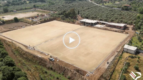 Palermo, seminati i campi del nuovo centro sportivo di Torretta – IL VIDEO