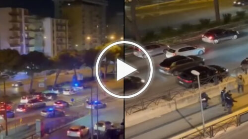 L’auto rubata e l’inseguimento in viale Regione, le immagini dell’arresto – IL VIDEO