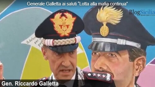Il generale Galletta saluta: “Palermo è cambiata, lotta alla mafia continua” – IL VIDEO