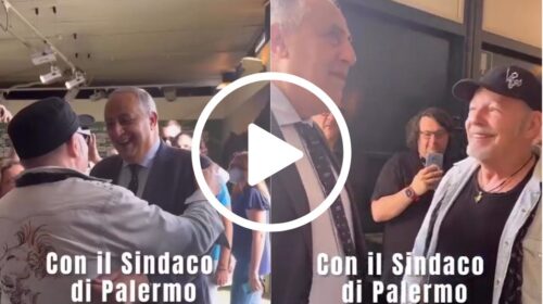 Il Sindaco Lagalla incontra Vasco:  “Dopo anni di tramonto, una nuova Alba (chiara) per Palermo” – IL VIDEO
