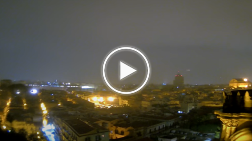 Continua a piovere su Palermo, le immagini in diretta dalla città – IL VIDEO