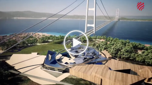 Come sarà costruito il ponte sullo stretto di Messina? Ecco un’animazione 3D delle fasi di cantiere e dell’opera completata – IL VIDEO