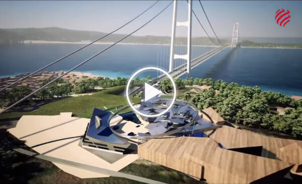 Come sarà costruito il ponte sullo stretto di Messina? Ecco un’animazione 3D delle fasi di cantiere e dell’opera completata – IL VIDEO