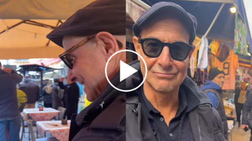 Famoso attore statunitense in giro per le strade di Palermo: “Mercato incredibile…” – IL VIDEO