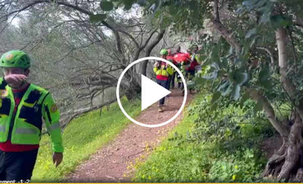 Monte Pellegrino, climber ferito dopo volo di 20 metri, soccorso e salvato – IL VIDEO