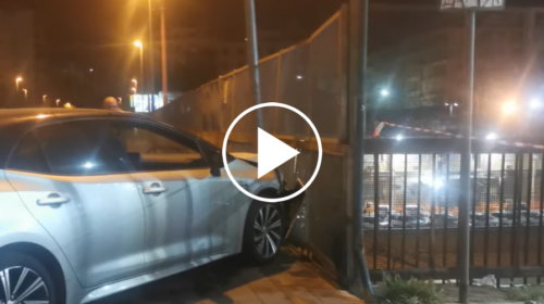 Incidente sul ponte Notarbartolo: un palo della luce evita una tragedia – VIDEO