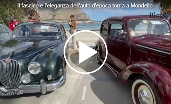 Le vetture d’epoca tornano a splendere a Mondello, il concorso d’eleganza al circolo Lauria – IL VIDEO